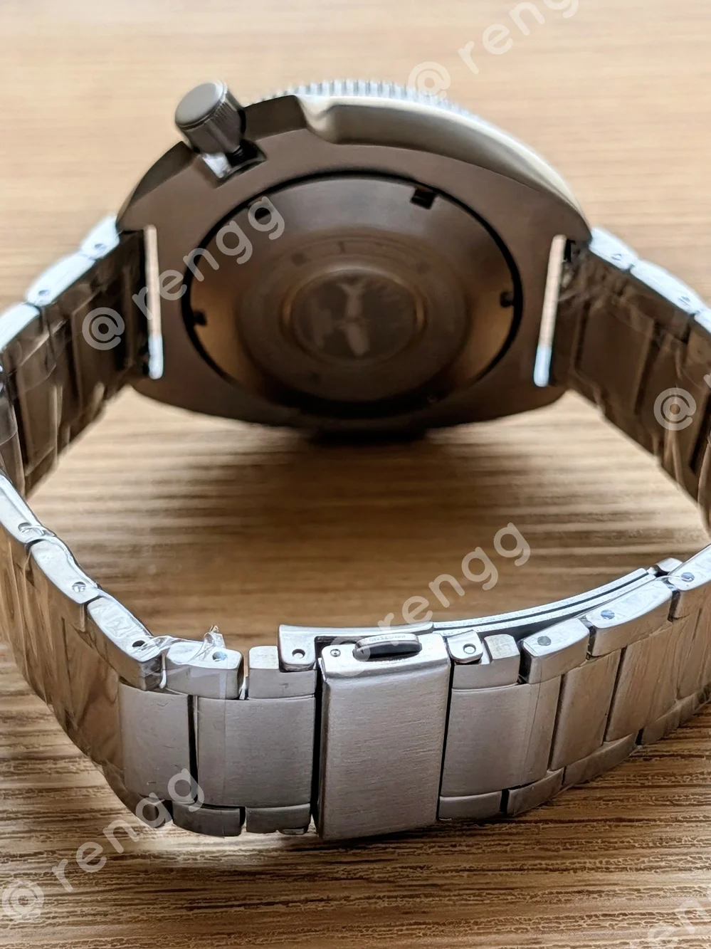 45mm Full Titanium Blue Seiko GMT Willard  Automatic  Diver Mod Watch Sapphire
